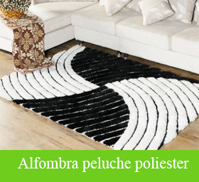 Alfombra peluche poliester