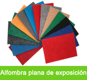 Alfombra plana de exposición