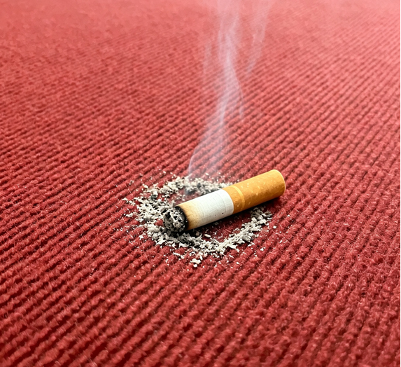 Fire-proof carpet