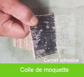 Colle de moquette