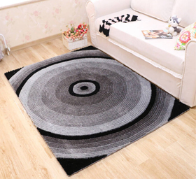 Tapis shaggy de polyester