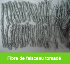 Fibre de faisceau torsadé