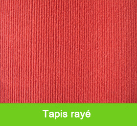 Tapis rayé