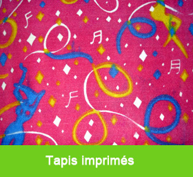 Tapis imprimés