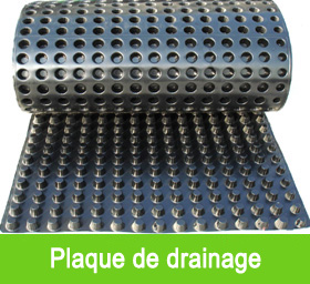 Plaque de drainage