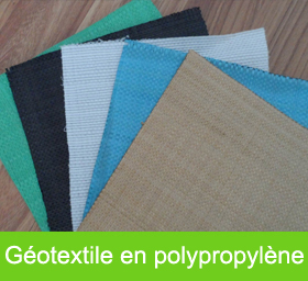 Géotextile en polypropylène