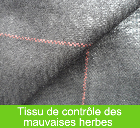 Tissu de contrôle des mauvaises herbes