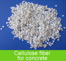 Cellulose Fiber for Concrete