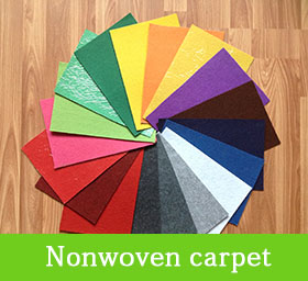 Nonwoven carpet
