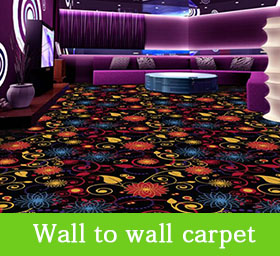 Wall to wall carpet