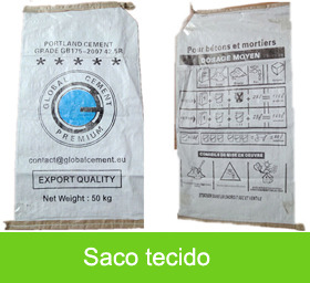 Saco tecido