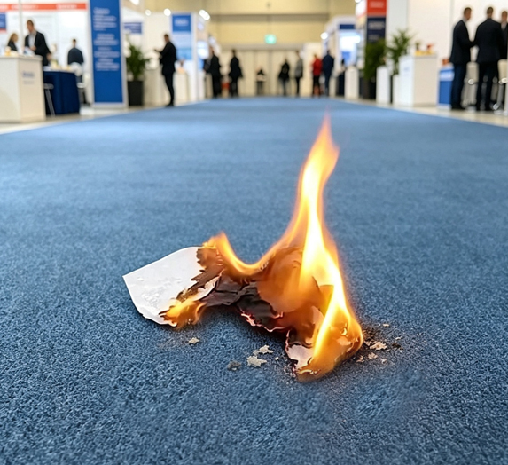 Fire-proof carpet